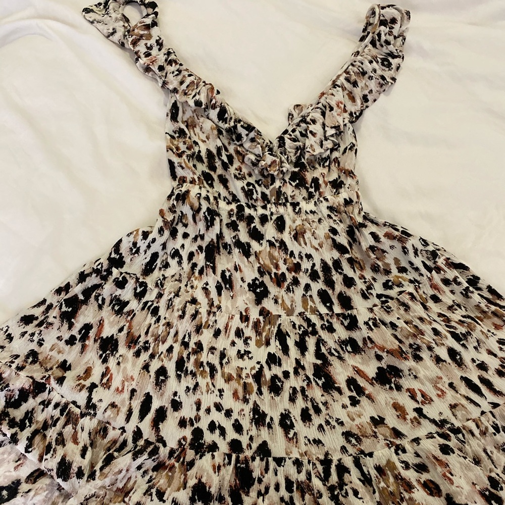 Animal print dress